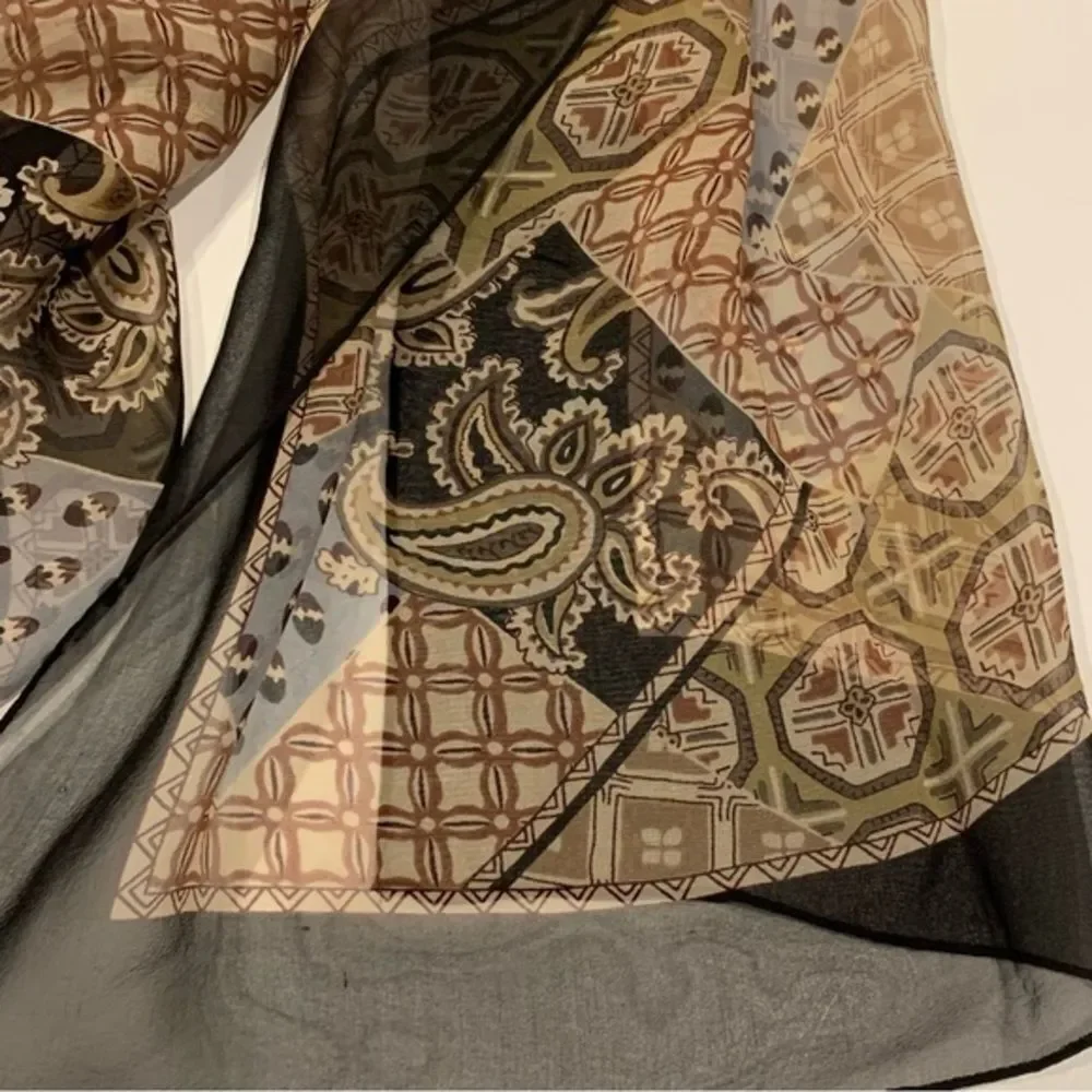 Ann Taylor Silk Printed‎ Scarf
